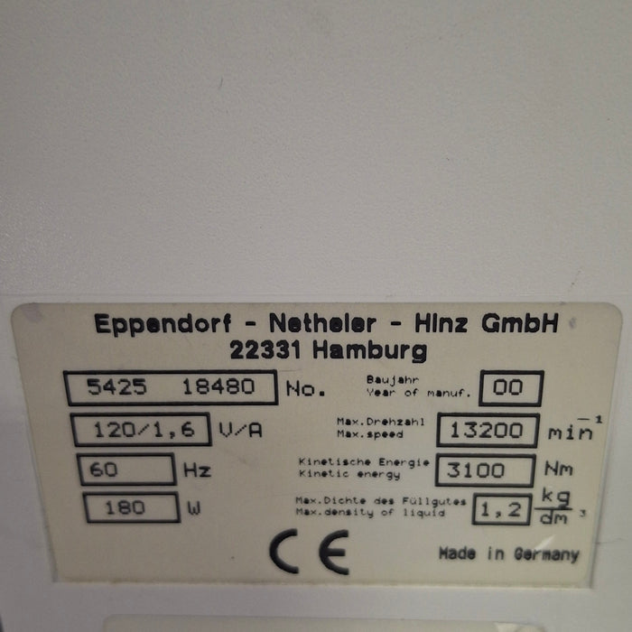 Eppendorf Eppendorf 5415D Centrifuge Centrifuges reLink Online
