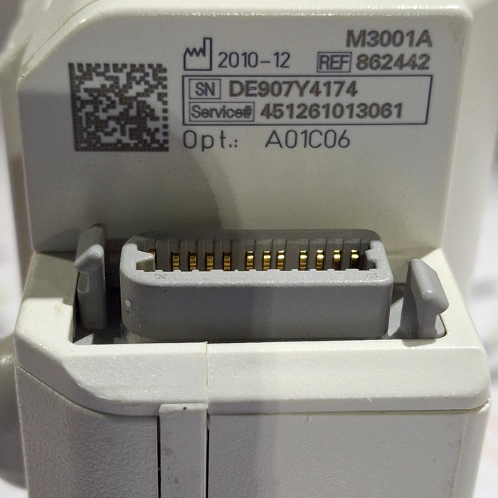 Philips M3001A-A01C06 Fast SpO2, NIBP, ECG, Temp, IBP MMS Module
