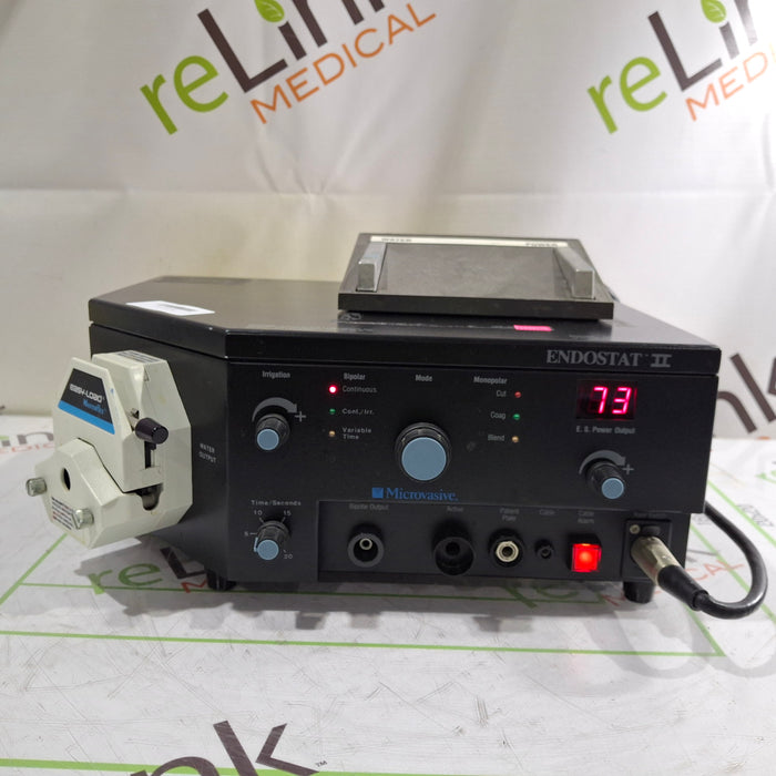 Boston Scientific Microvasive Endostat II Electrosurgical Unit W/ Footswitch