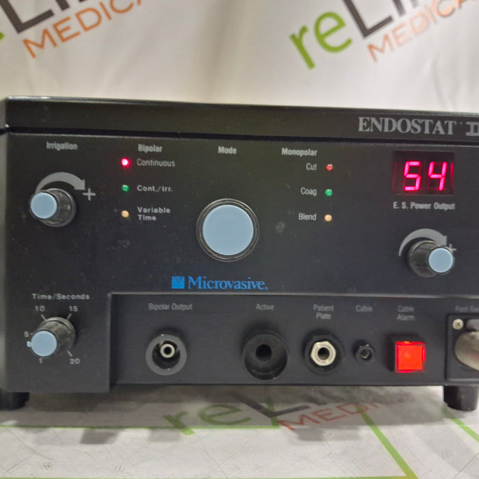 Boston Scientific Microvasive Endostat II Electrosurgical Unit W/ Footswitch