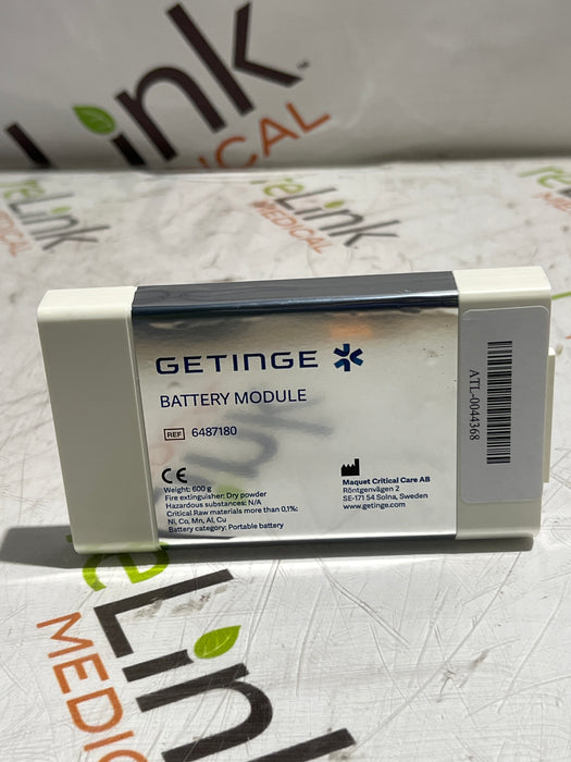 Maquet Getinge 6487180 Servo S/U Battery