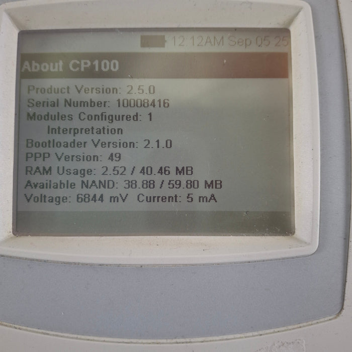 Welch Allyn CP100 ECG