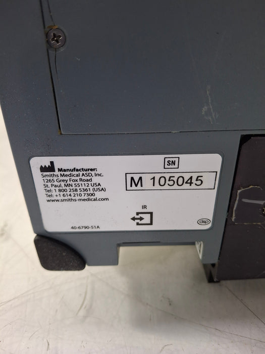 Smiths Medical Medfusion 3500 Version 6 Syringe Infusion Pump