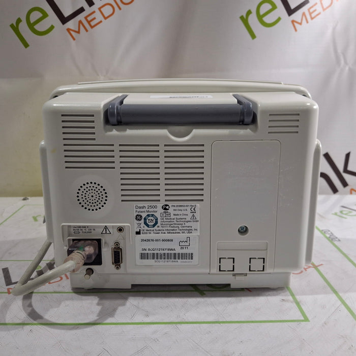 GE Healthcare GE Healthcare Dash 2500 Patient Monitor Patient Monitors reLink Online