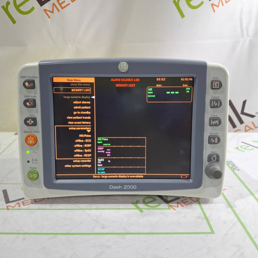 GE Healthcare GE Healthcare Dash 2500 Patient Monitor Patient Monitors reLink Online