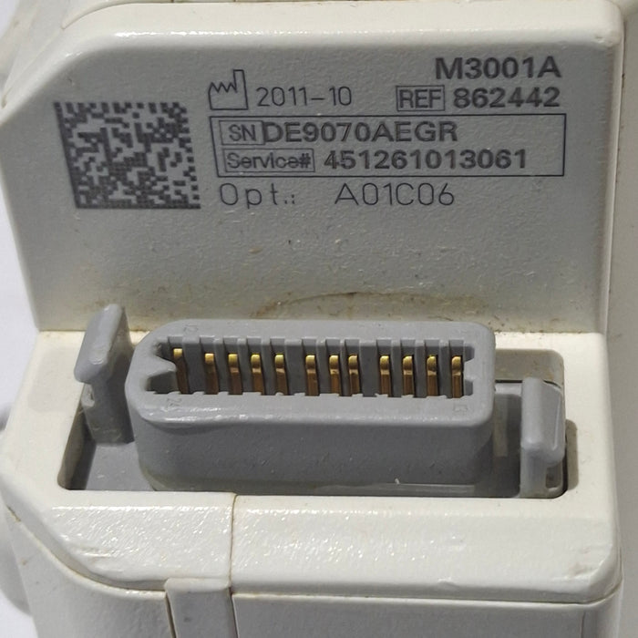 Philips M3001A-A01C06 Fast SpO2, NIBP, ECG, Temp, IBP MMS Module