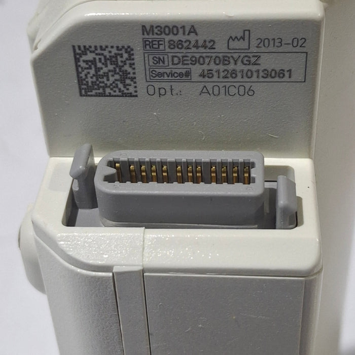 Philips M3001A-A01C06 Fast SpO2, NIBP, ECG, Temp, IBP MMS Module