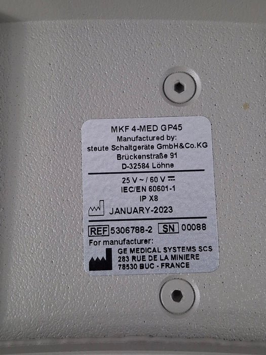 GE Healthcare 5306788-2 X-Ray Foot Pedal