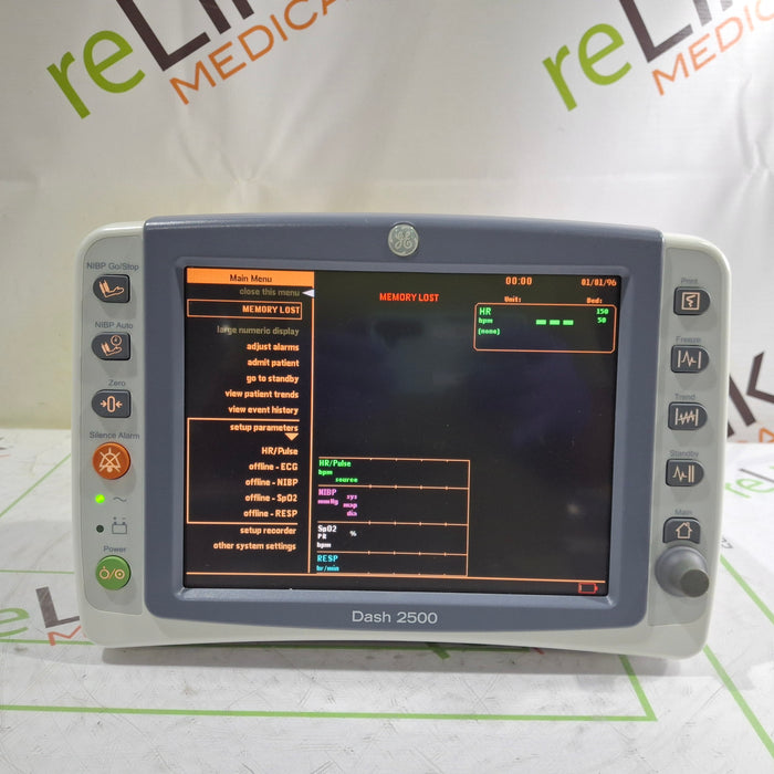 GE Healthcare Dash 2500 Patient Monitor