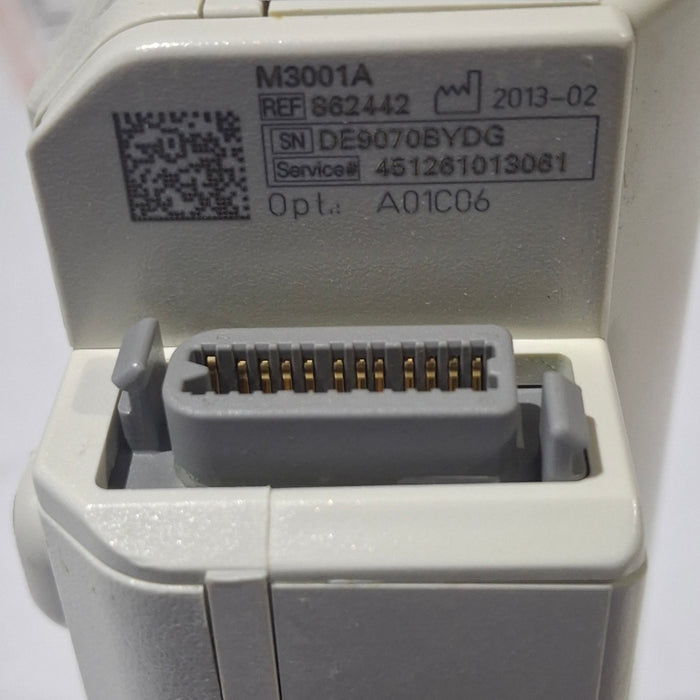 Philips M3001A-A01C06 Fast SpO2, NIBP, ECG, Temp, IBP MMS Module