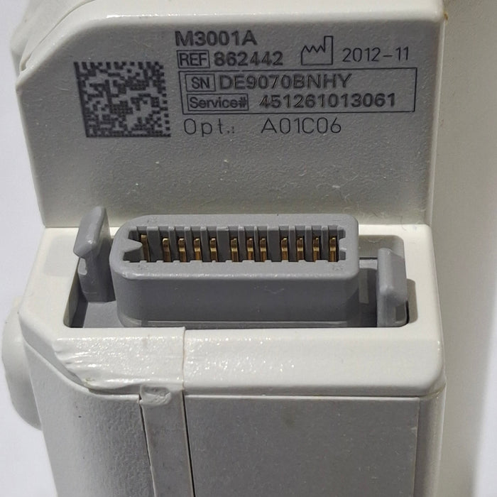 Philips M3001A-A01C06 Fast SpO2, NIBP, ECG, Temp, IBP MMS Module