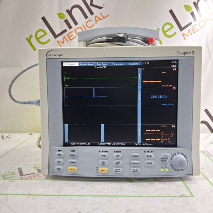 Datascope Passport 2 Patient Monitor
