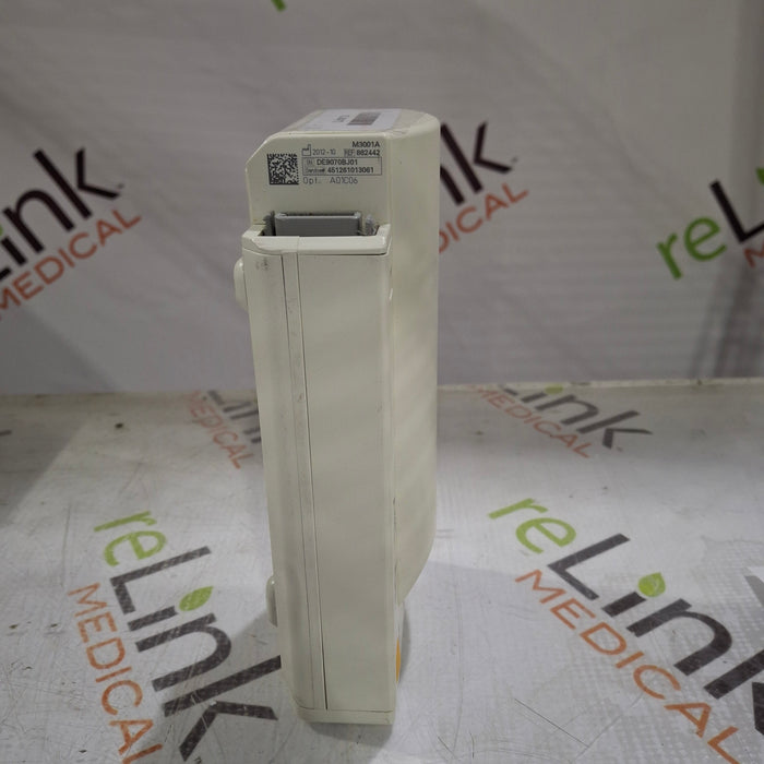 Philips M3001A-A01C06 Fast SpO2, NIBP, ECG, Temp, IBP MMS Module