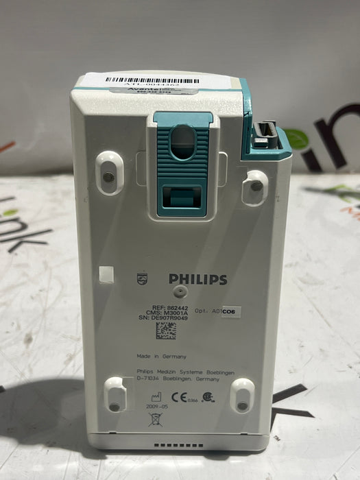 Philips M3001A-A01C06 Fast SpO2, NIBP, ECG, Temp, IBP MMS Module