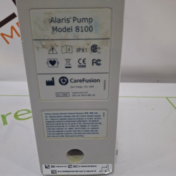 CareFusion Alaris 8100 LVP Infusion Pump Module