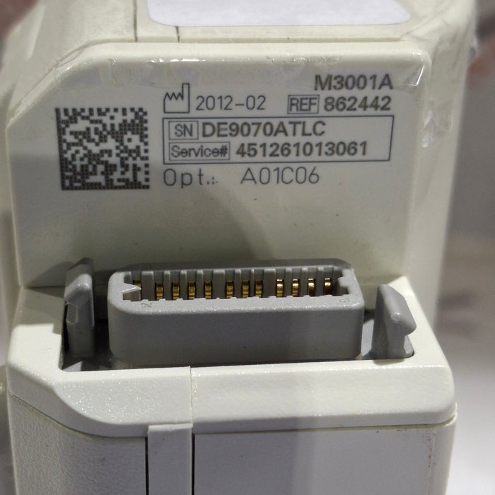 Philips M3001A-A01C06 Fast SpO2, NIBP, ECG, Temp, IBP MMS Module