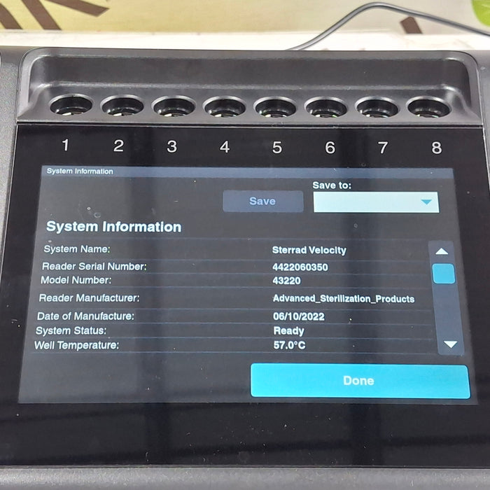 Sterrad 43220 Velocity Reader