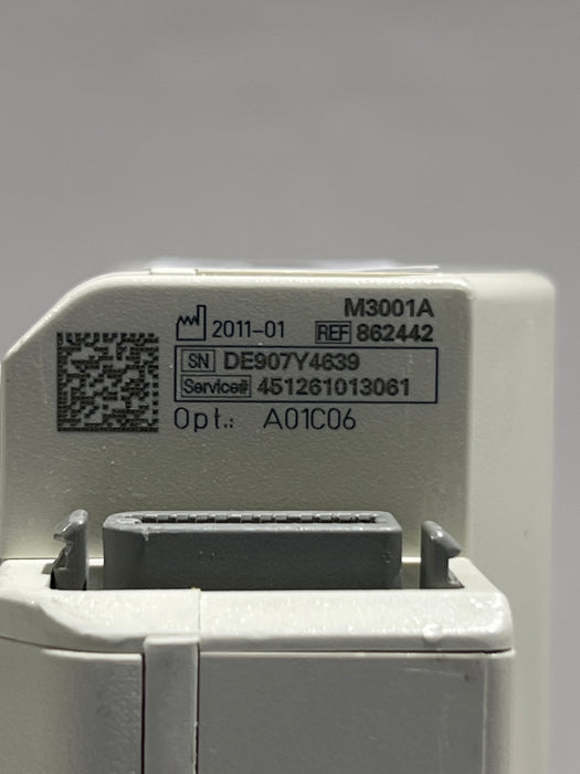 Philips M3001A-A01C06 Fast SpO2, NIBP, ECG, Temp, IBP MMS Module