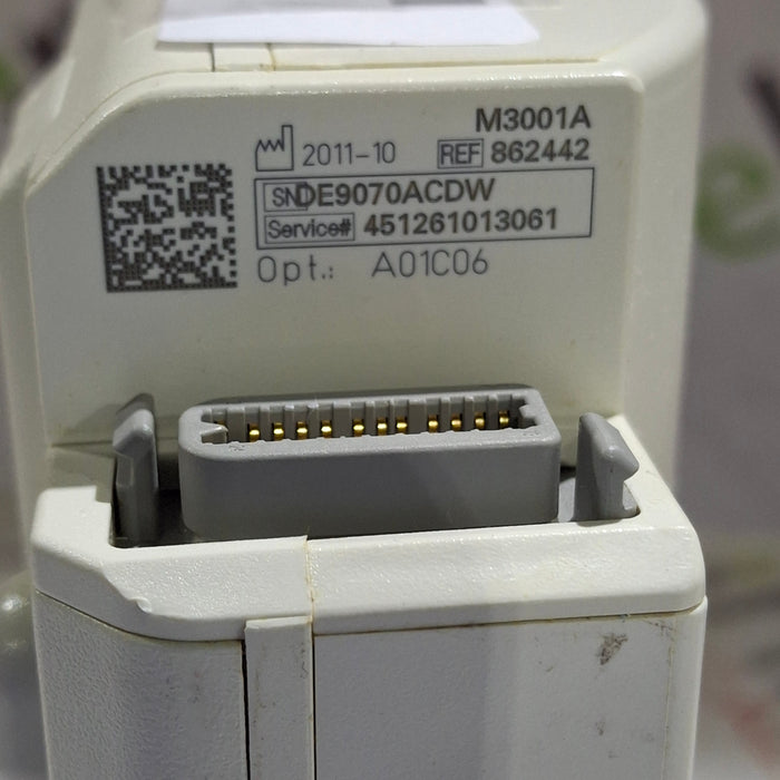Philips M3001A-A01C06 Fast SpO2, NIBP, ECG, Temp, IBP MMS Module
