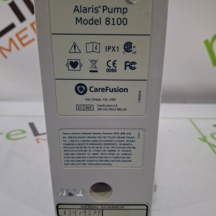 CareFusion Alaris 8100 LVP Infusion Pump Module