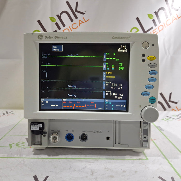 Datex-Ohmeda Cardiocap 5 Anesthesia Monitor