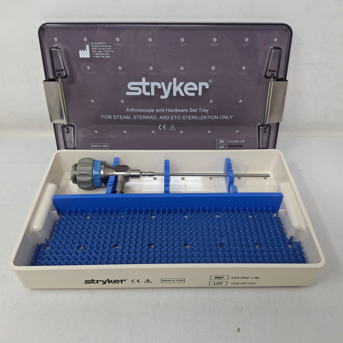 Stryker 502-904-030 4mm 30° Precision Ideal Eyes HD Autoclavable Arthroscope