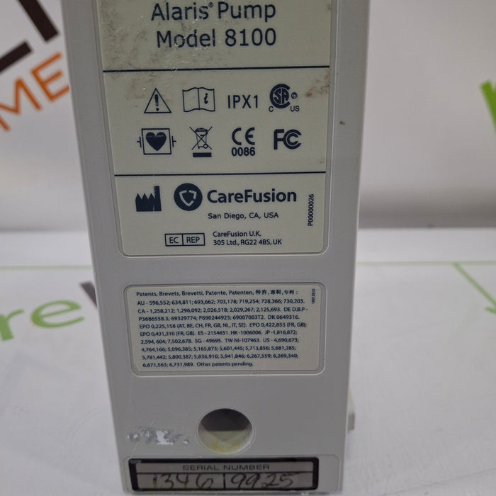 CareFusion Alaris 8100 LVP Infusion Pump Module