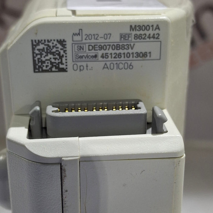 Philips M3001A-A01C06 Fast SpO2, NIBP, ECG, Temp, IBP MMS Module