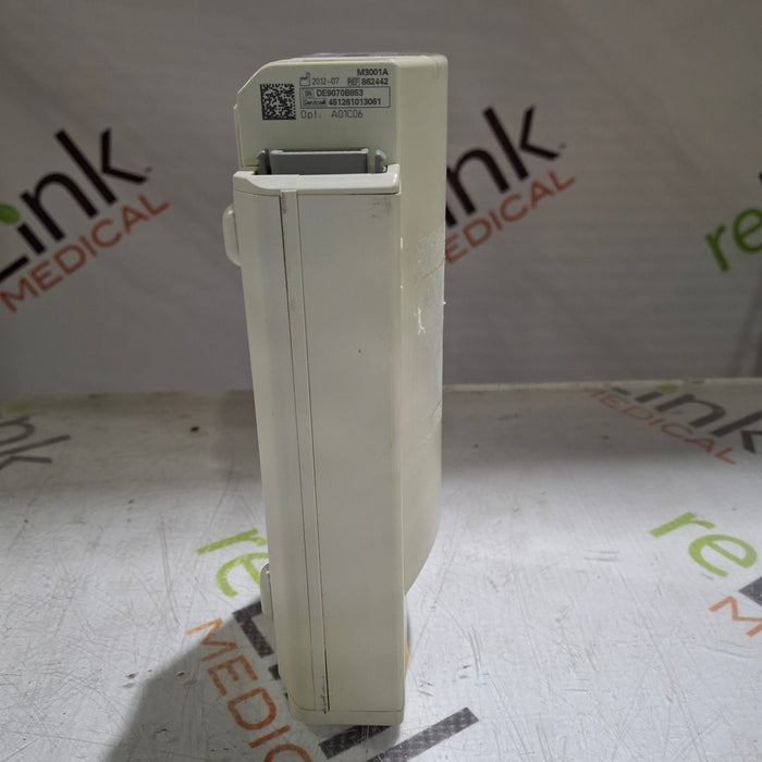 Philips M3001A-A01C06 Fast SpO2, NIBP, ECG, Temp, IBP MMS Module