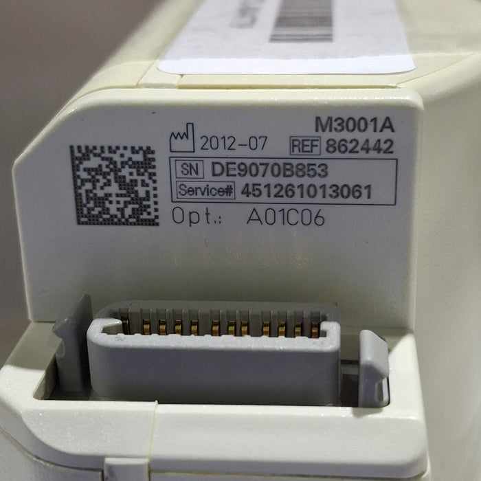 Philips M3001A-A01C06 Fast SpO2, NIBP, ECG, Temp, IBP MMS Module