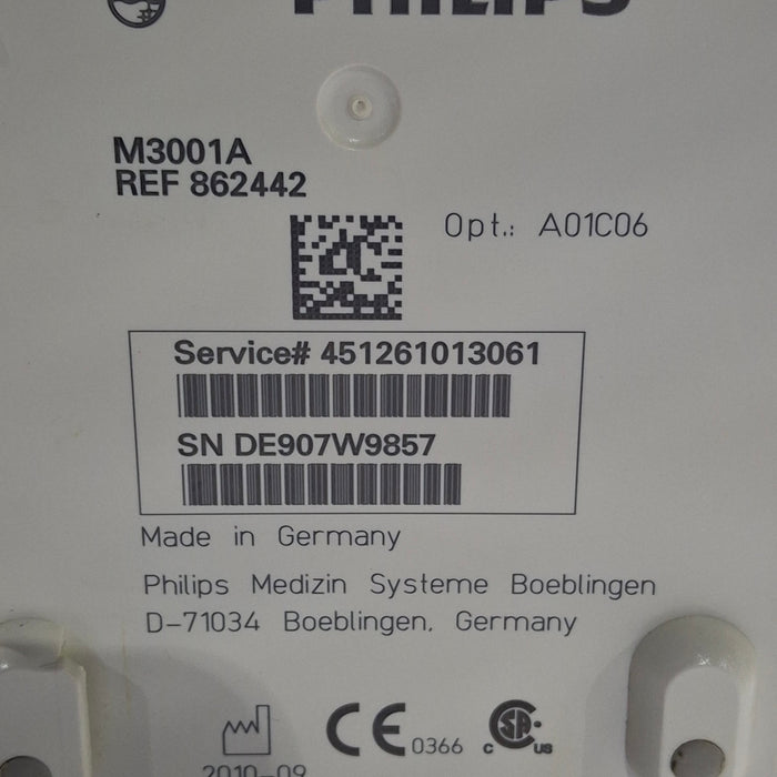 Philips Philips M3001A-A01C06 Fast SpO2, NIBP, ECG, Temp, IBP MMS Module Patient Monitors reLink Online