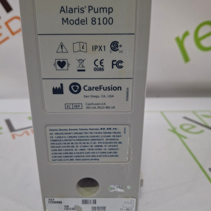 CareFusion Alaris 8100 LVP Infusion Pump Module