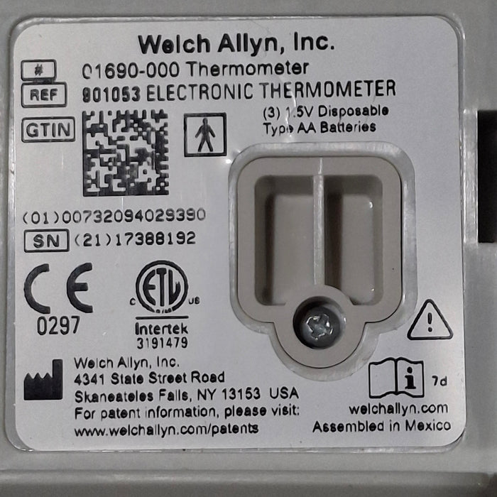 Welch Allyn SureTemp Plus 690 Thermometer