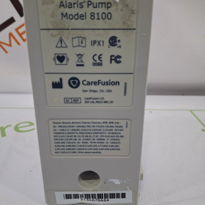 CareFusion Alaris 8100 LVP Infusion Pump Module