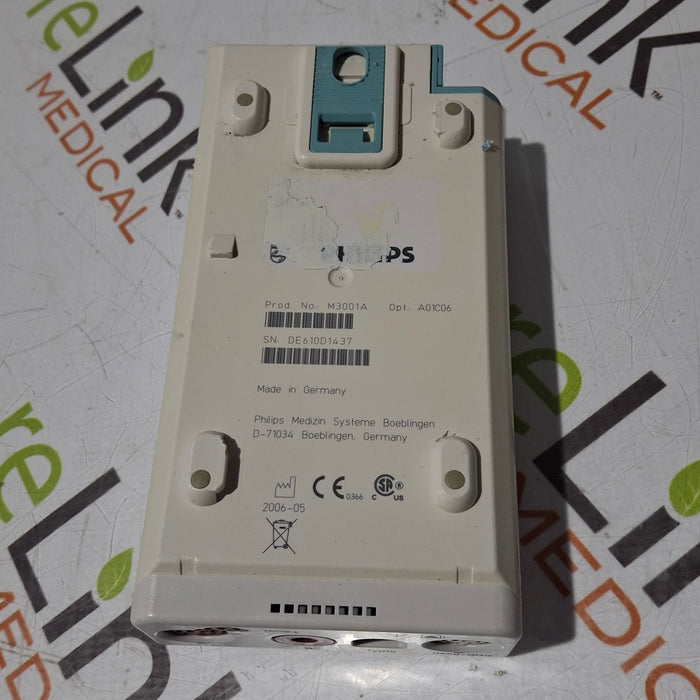 Philips M3001A-A01C06 Fast SpO2, NIBP, ECG, Temp, IBP MMS Module