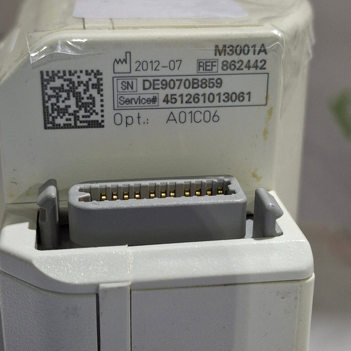 Philips M3001A-A01C06 Fast SpO2, NIBP, ECG, Temp, IBP MMS Module