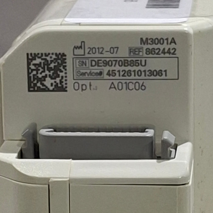 Philips M3001A-A01C06 Fast SpO2, NIBP, ECG, Temp, IBP MMS Module