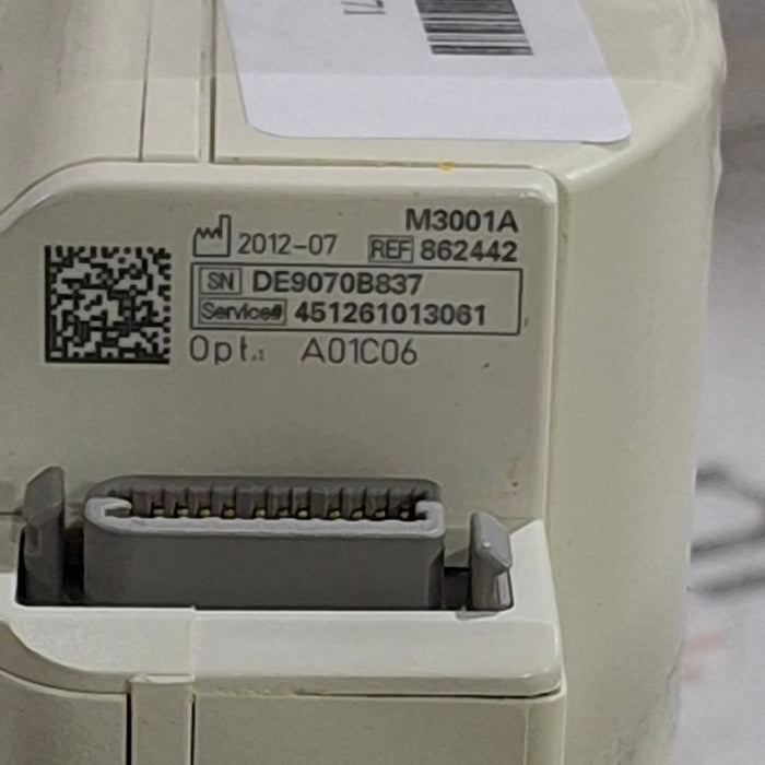 Philips M3001A-A01C06 Fast SpO2, NIBP, ECG, Temp, IBP MMS Module