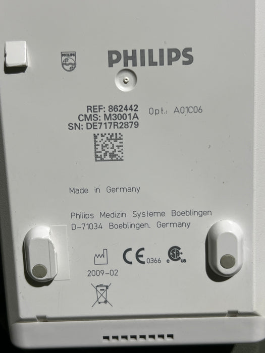 Philips Philips M3001A-A01C06 Fast SpO2, NIBP, ECG, Temp, IBP MMS Module Patient Monitors reLink Online