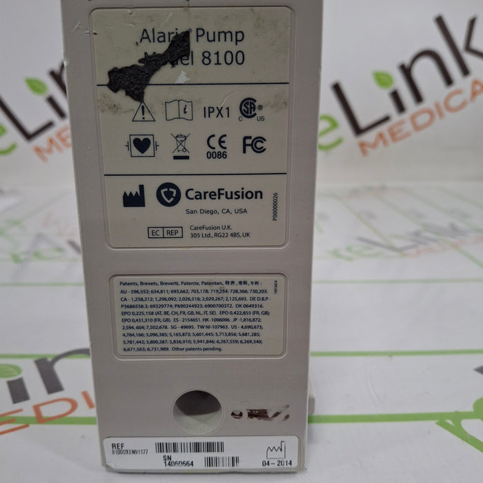 CareFusion Alaris 8100 LVP Infusion Pump Module