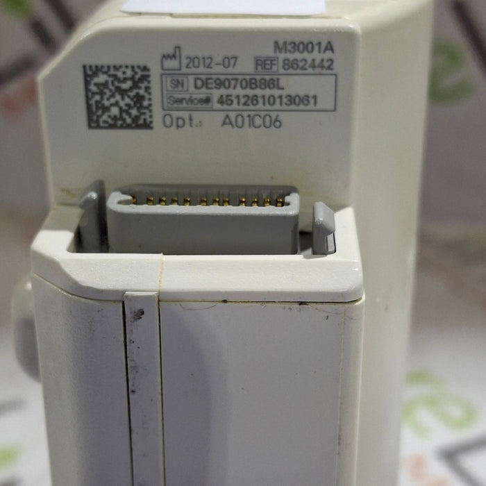 Philips M3001A-A01C06 Fast SpO2, NIBP, ECG, Temp, IBP MMS Module