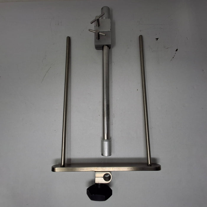 V. Mueller Upper Hand Surgical Retractor Table Posts and Horizontal Post Set