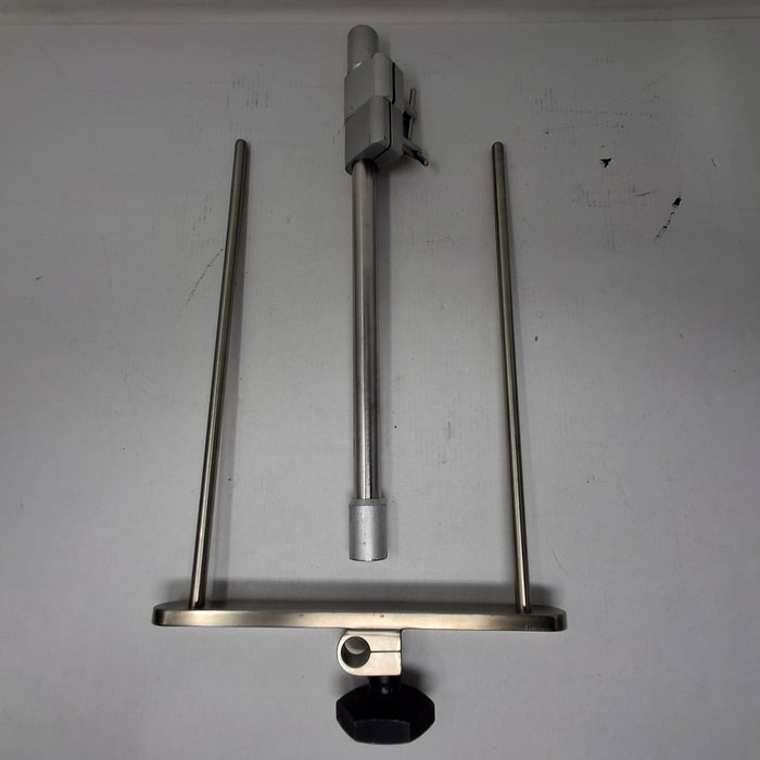 V. Mueller Upper Hand Surgical Retractor Table Posts and Horizontal Post Set