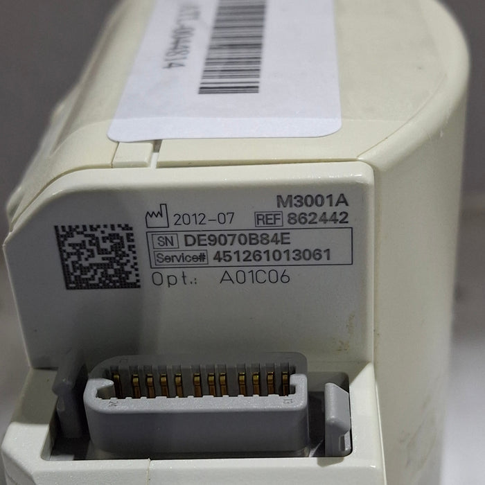 Philips M3001A-A01C06 Fast SpO2, NIBP, ECG, Temp, IBP MMS Module