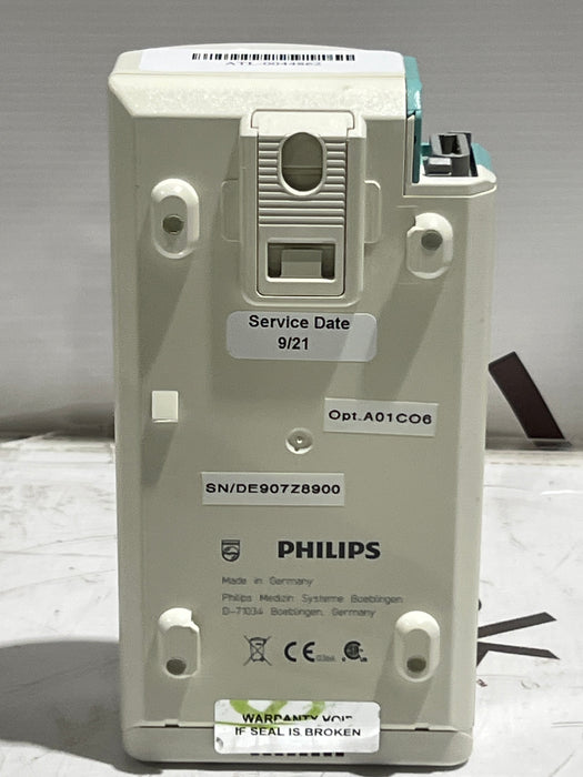Philips M3001A-A01C06 Fast SpO2, NIBP, ECG, Temp, IBP MMS Module