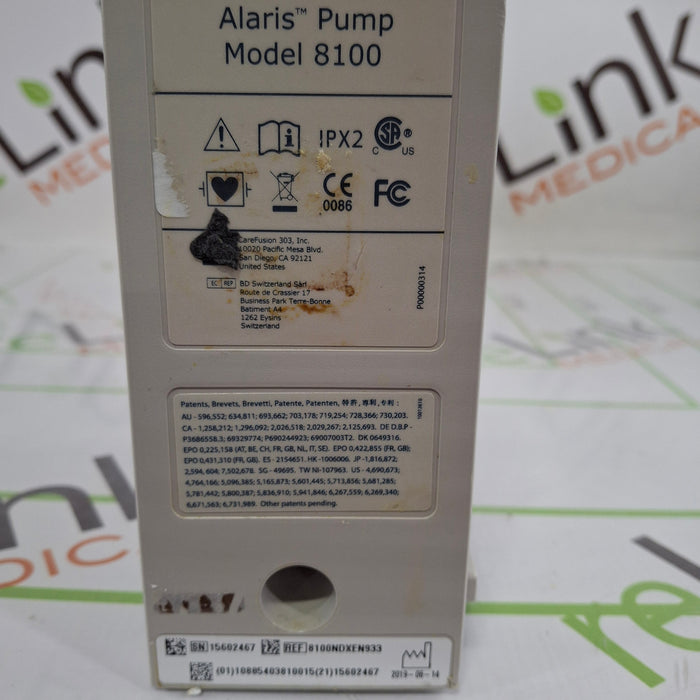 CareFusion Alaris 8100 LVP Infusion Pump Module