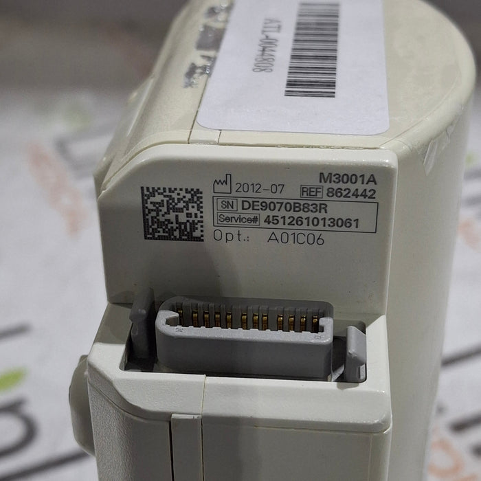 Philips M3001A-A01C06 Fast SpO2, NIBP, ECG, Temp, IBP MMS Module