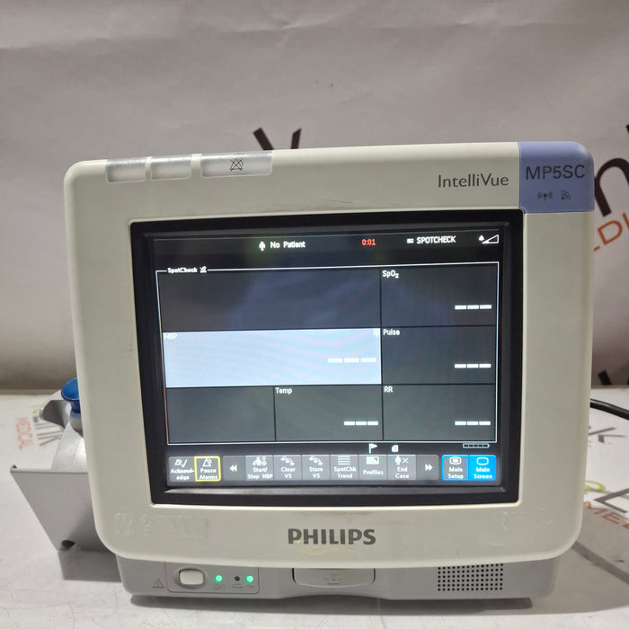Philips IntelliVue MP5SC Fast SpO2, NIBP Spot Check Monitor