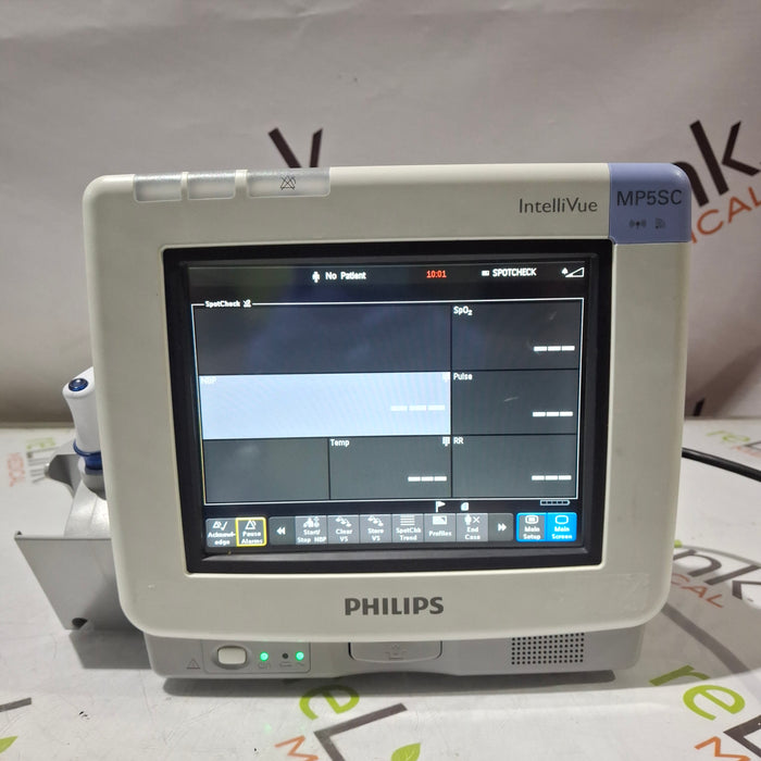 Philips IntelliVue MP5SC Fast SpO2, NIBP Spot Check Monitor