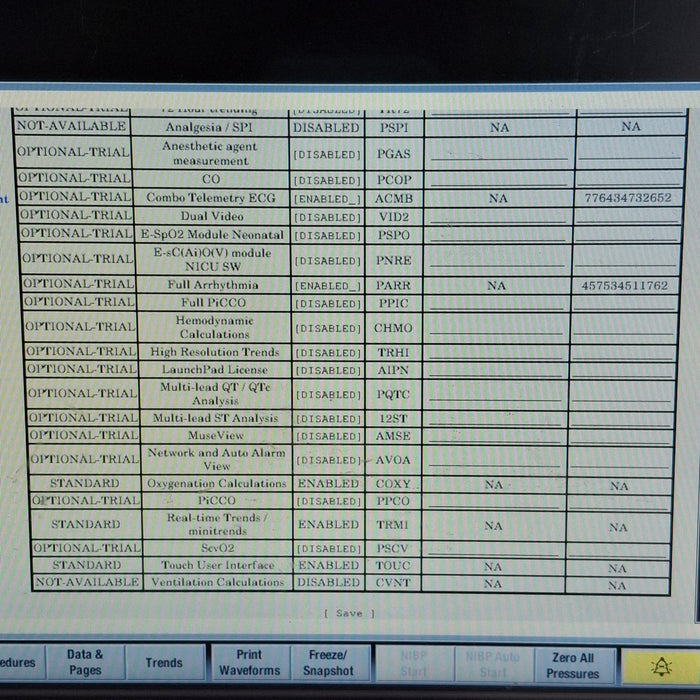 GE Healthcare Carescape B450 Critical Care Patient Monitor